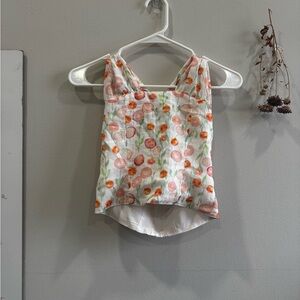 Vibrant Floral Sleeveless Blouse